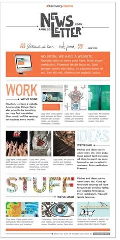 Easy Newsletter Templates