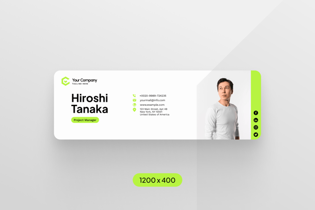 Email Signature for Project Manager