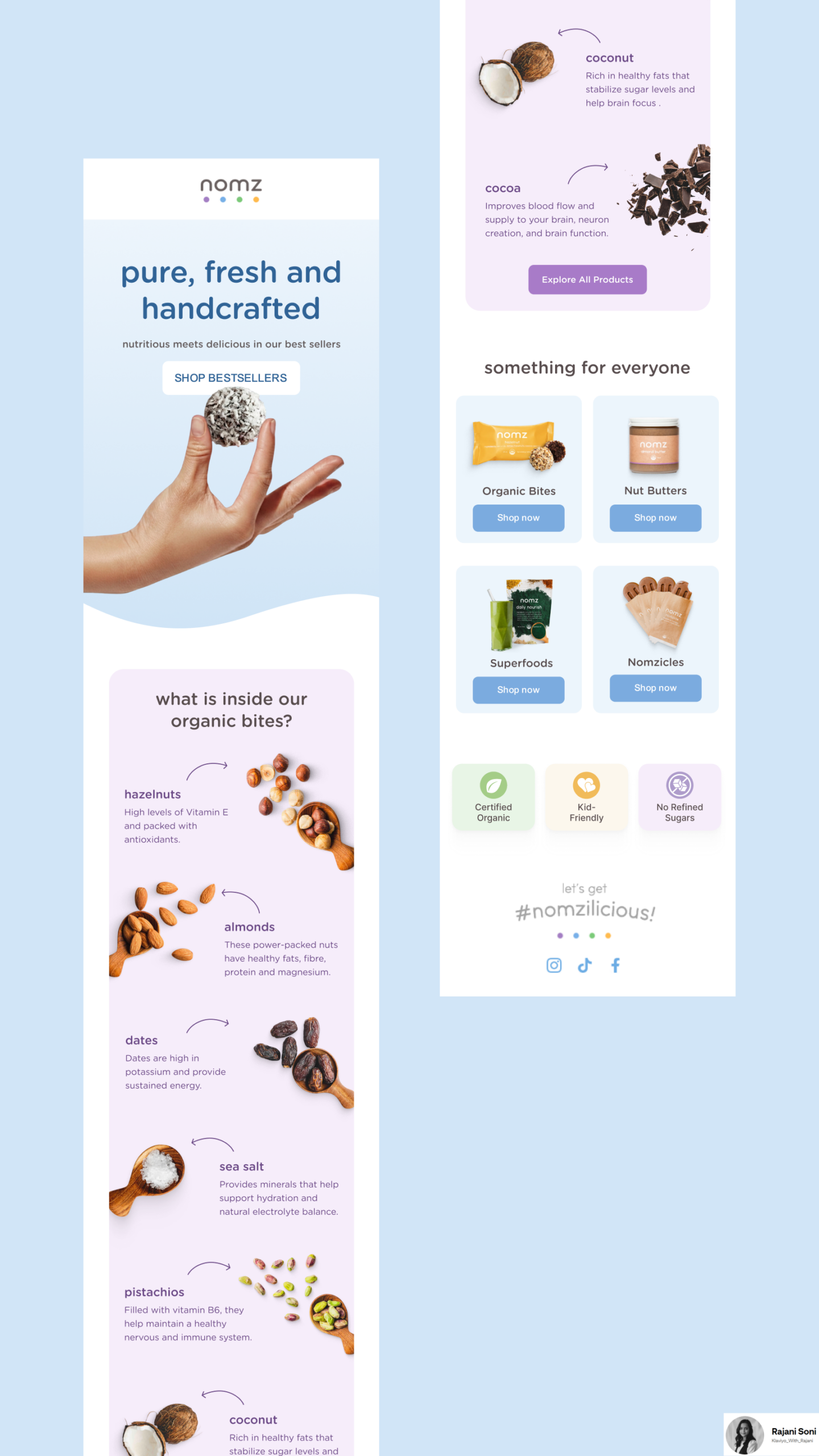 Email Designs | Klaviyo Email Marketing | Email Flows Design and setup