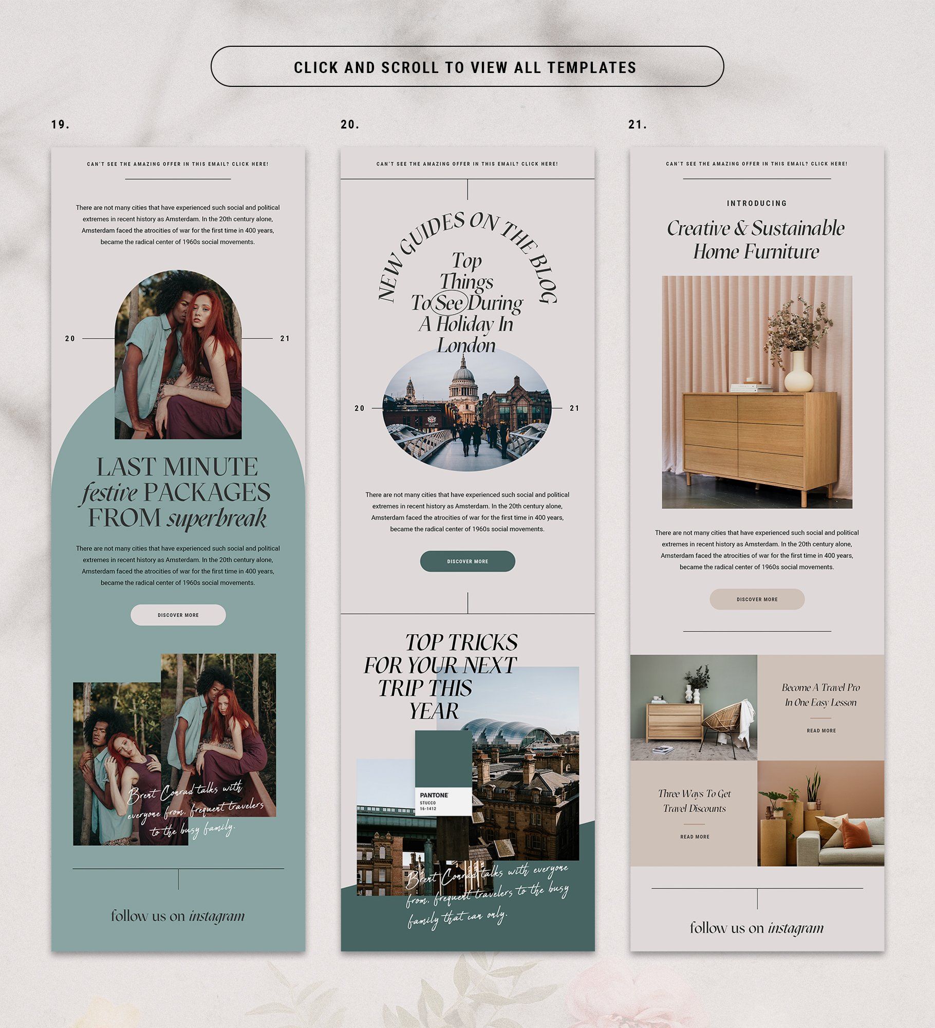 Adele – Newsletter Templates Pack