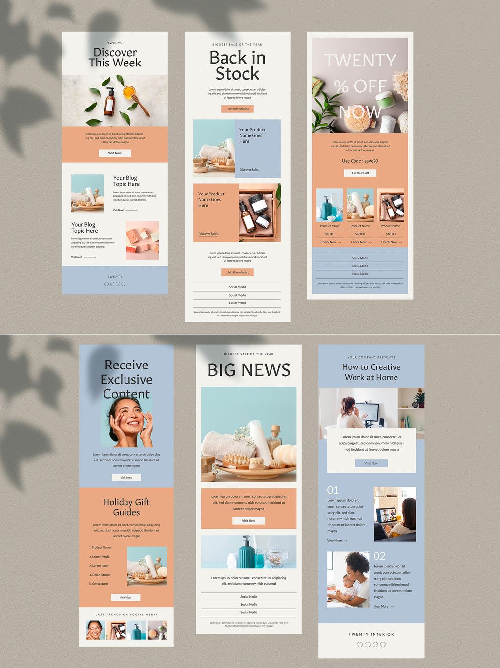 5 Email Newsletter Layout Examples for Your Next Campaign