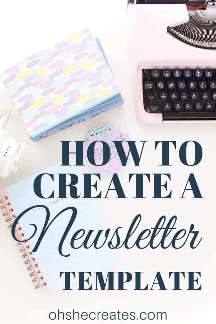 How to create a newsletter template