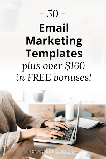 50 Awesome Email Marketing Templates – Save Time & Make More Sales