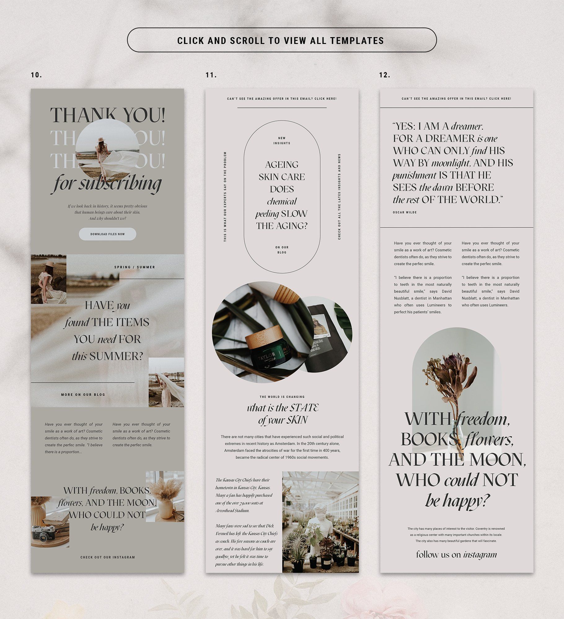 Adele – Newsletter Templates Pack