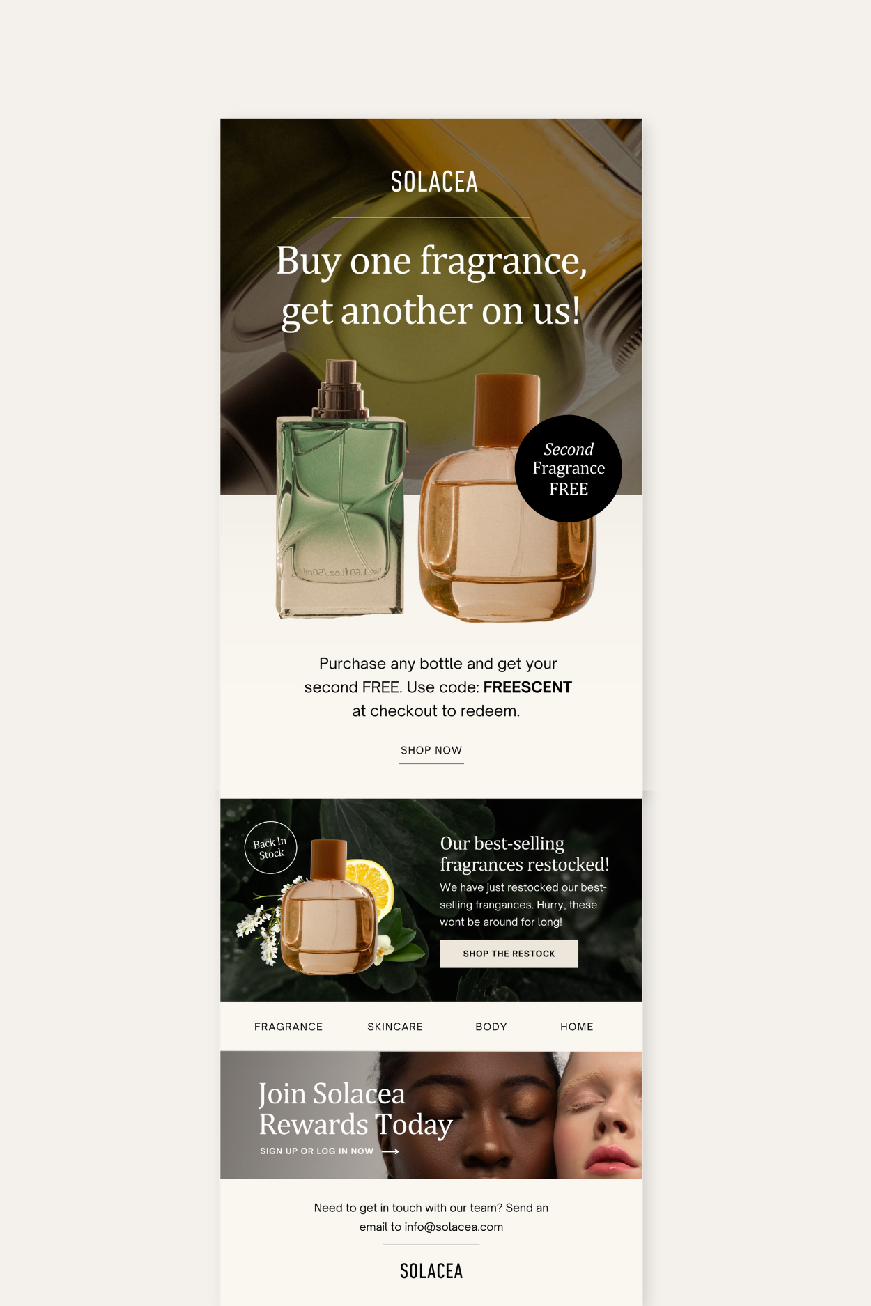 25 Luxe Sale Email Templates – Perfect for Beauty & Skincare Brands.