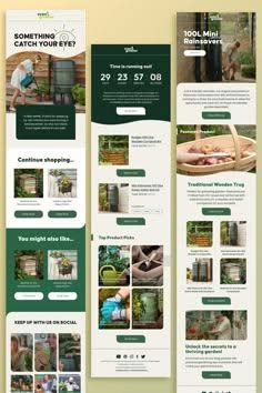 Even Greener Email Design by Retrospective Media: Stylish Templates & Tips