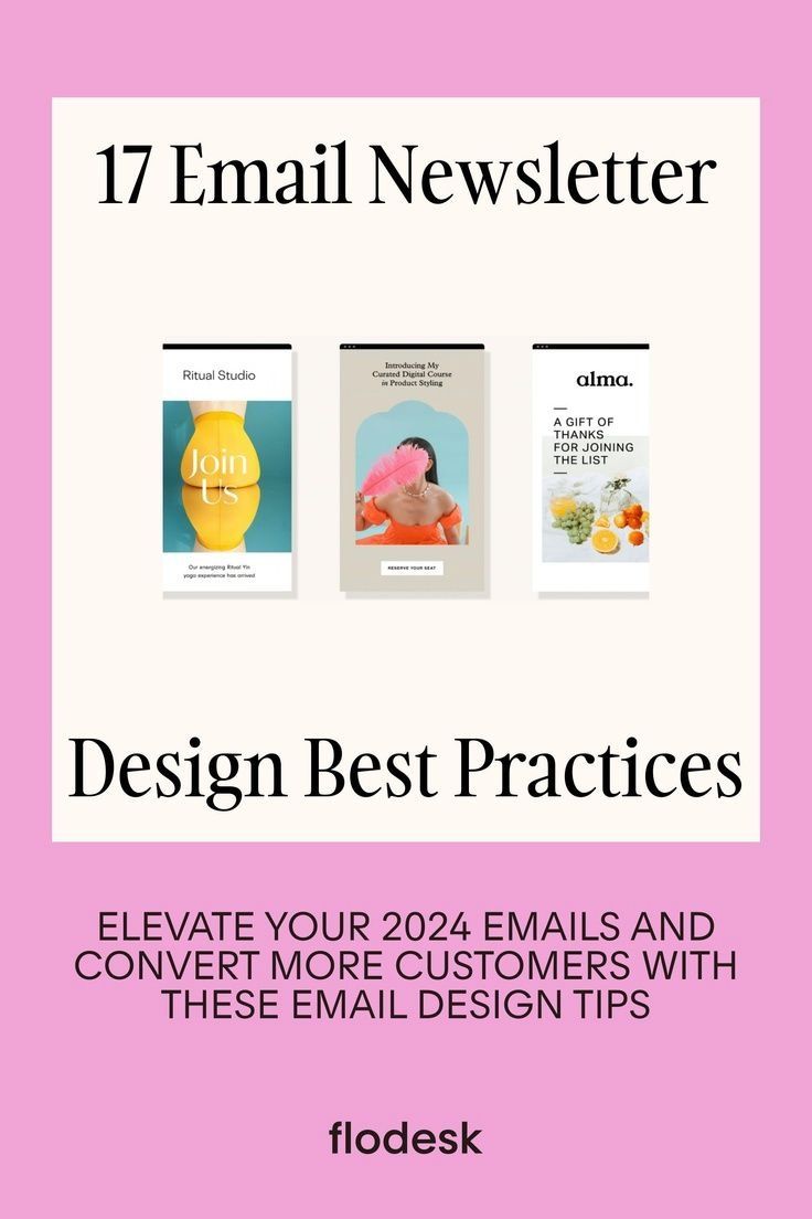 17 Email Design Best Practices for Newsletter Marketing (With Examples)
