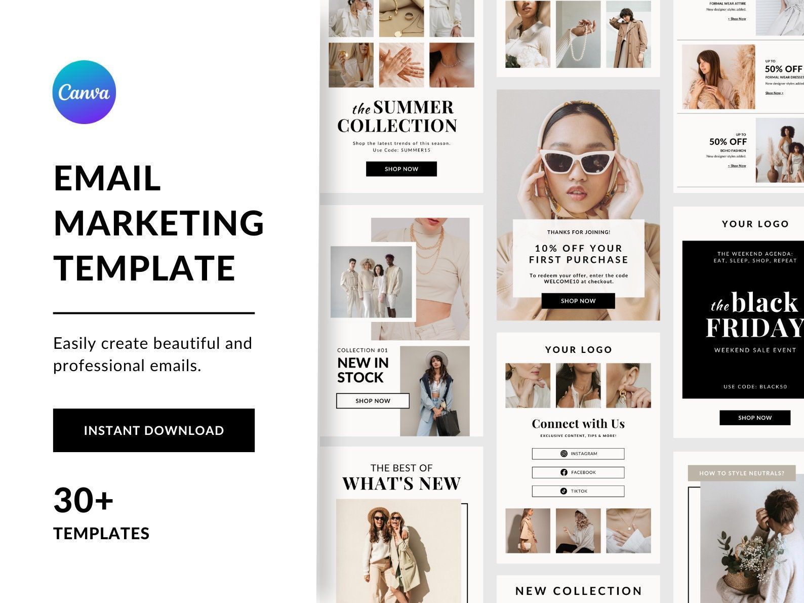 Stand out with free email templates HTML