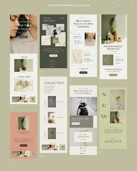 Sage Newsletter Templates