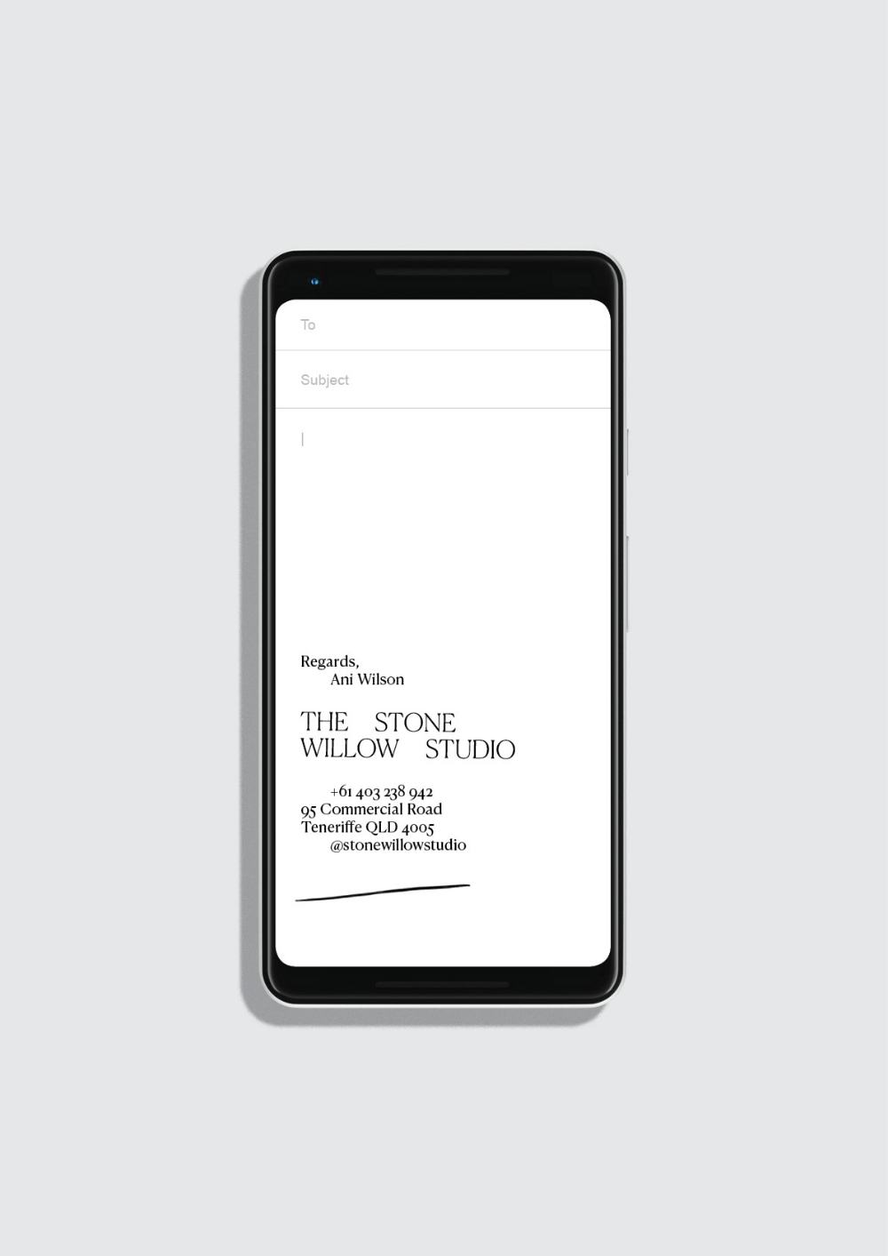 The Stone Willow Studio — Brand Identity