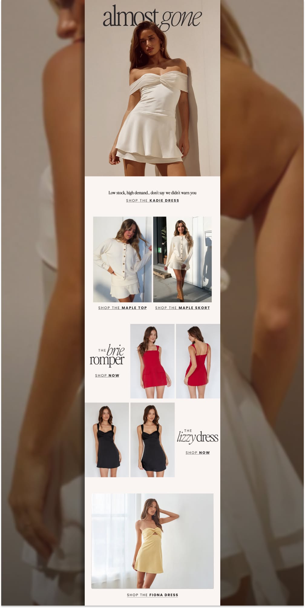 Email Marketing Spread Ideas for Fashion Brands