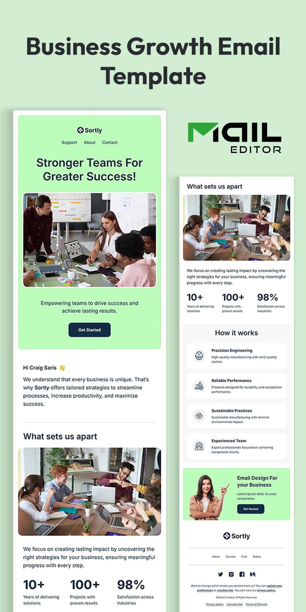 Business Growth Email Template