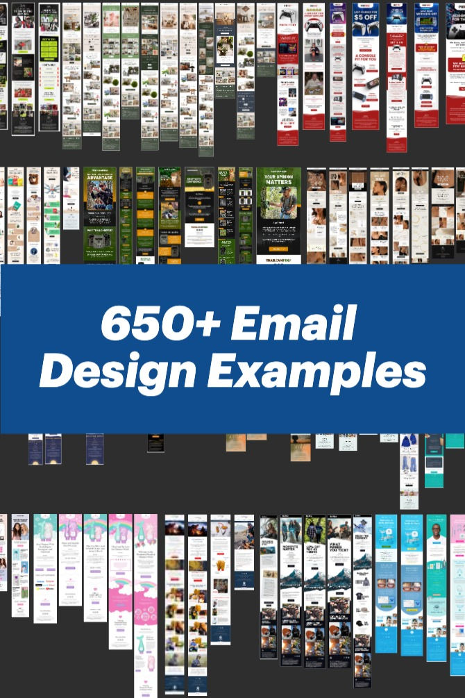 650+ Email Design Examples for Inspiration
