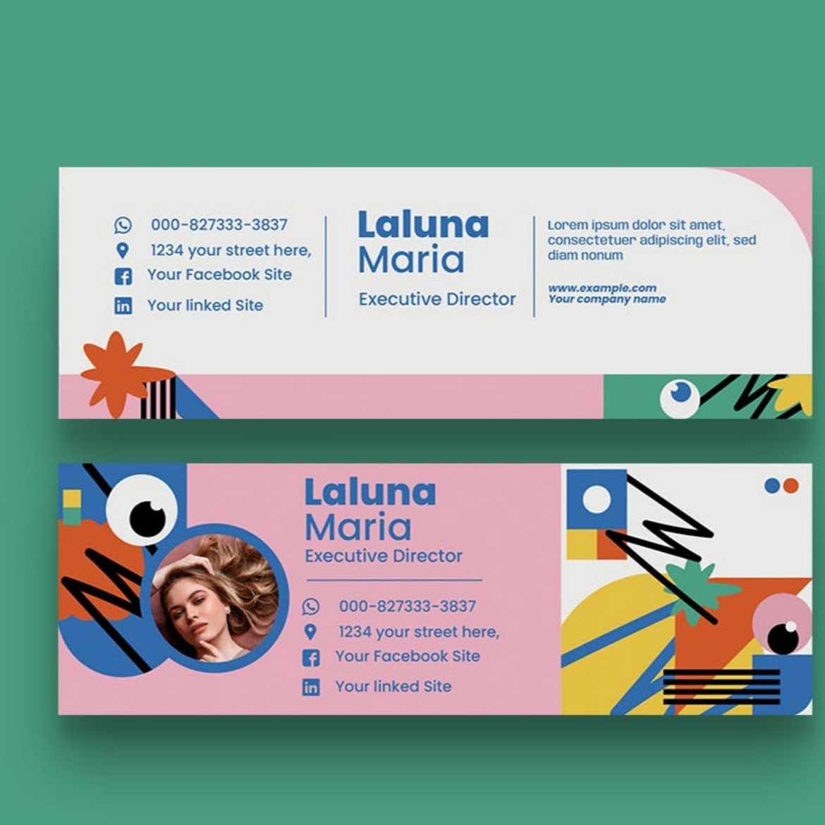 Signature Email Design Template