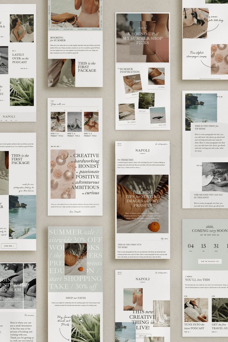 Streamline Your Email Marketing Strategy with Napoli Flodesk Templates