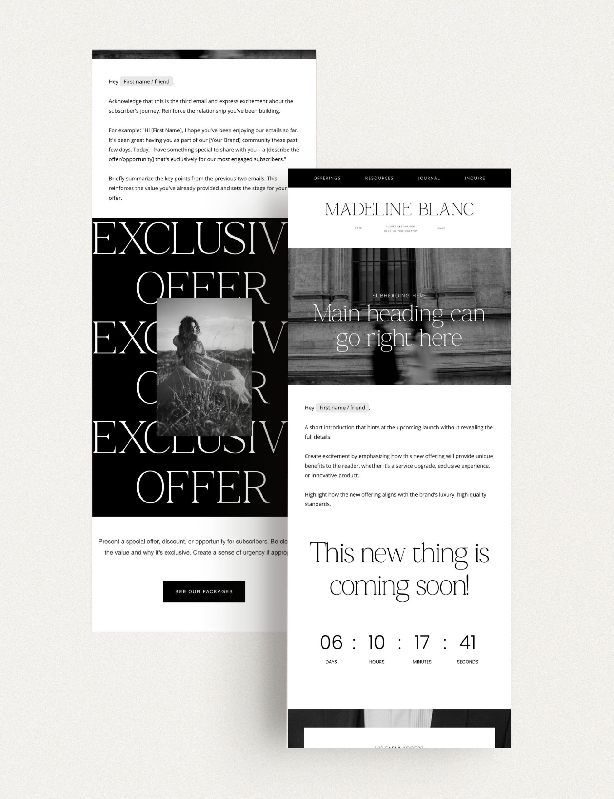 Flodesk Email Templates