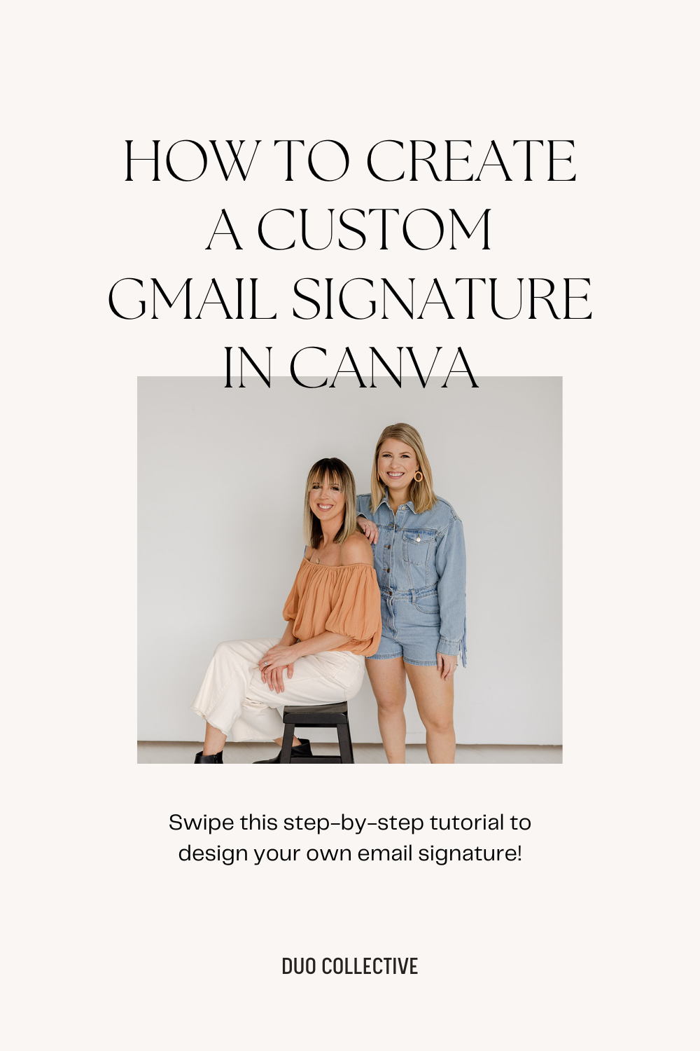 How to Create a Custom Gmail Signature Using Canva