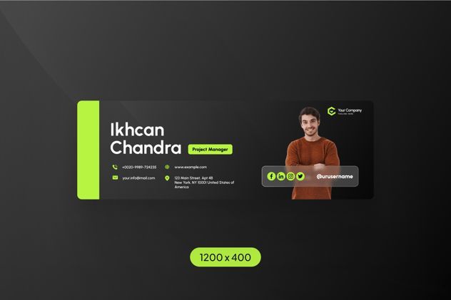 Email Signature for Project Manager