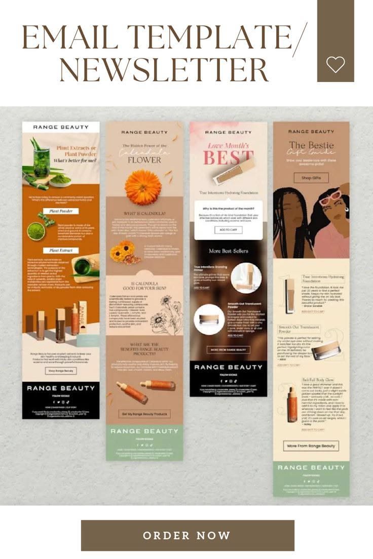 Polished Visual Flow of Minimal Newsletter Design