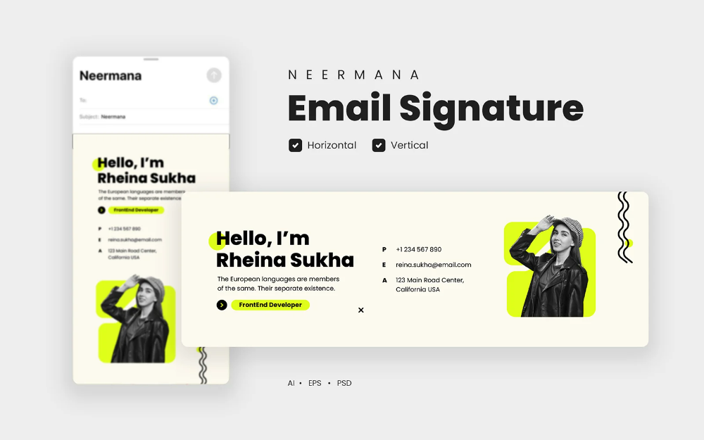 20 Stylish & Minimalist Email Signature Templates for a Professional Look