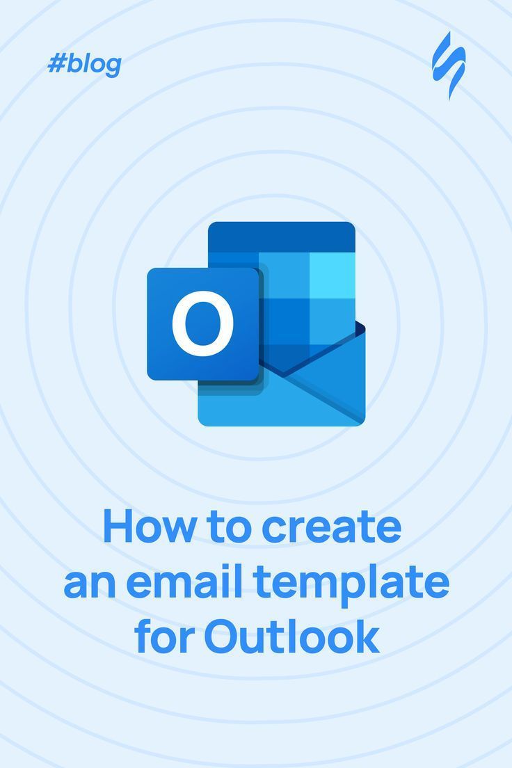 How to create an email template for Outlook with