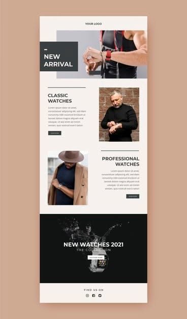 Free Website Vectors for Stunning Email & Ecommerce Newsletter Designs