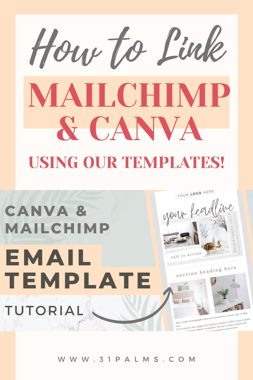 Canva + Mailchimp Email Template Tutorial