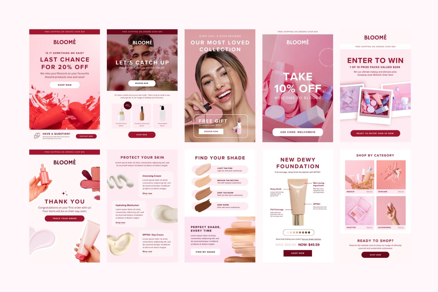 24 Canva Email Template Flow Designs, an Email Template by The Ecommerce Creative