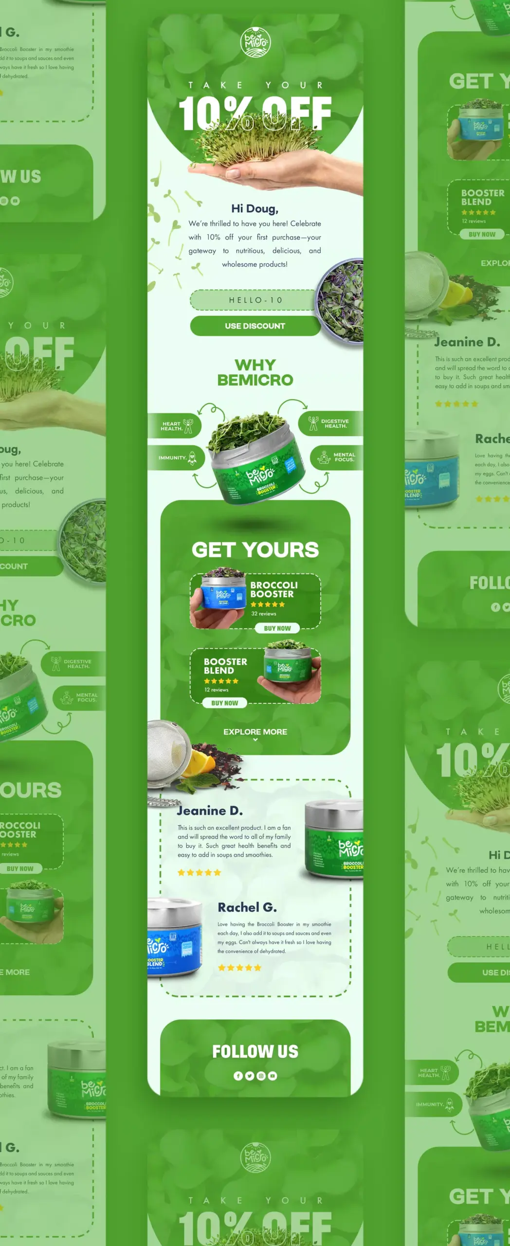 Email marketing design | klaviyo layout template &ndash; Hamed Mohammadi