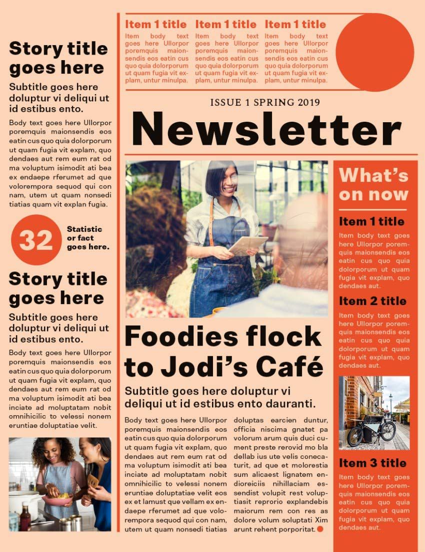 How to Create a One-Page Newsletter Template in InDesign | Envato Tuts+