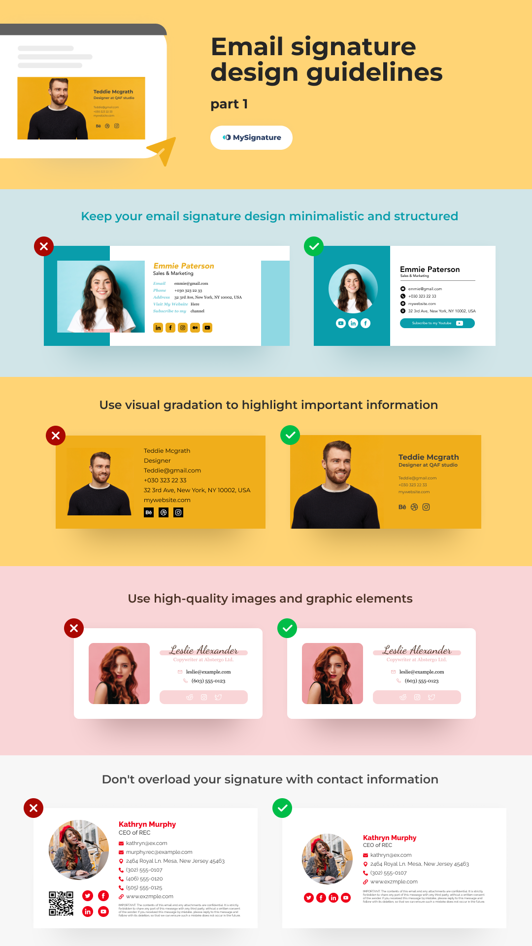 Top 25 Eye-Catching Email Signatures Gmail Users Will Love