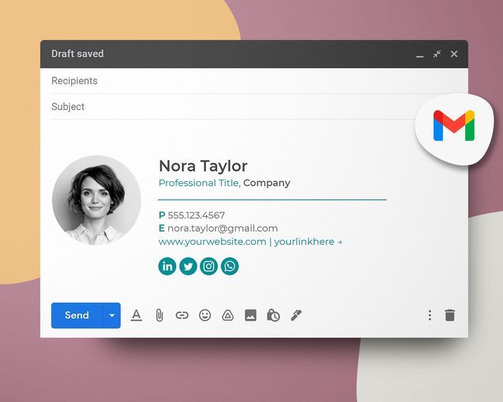 Ismaafatima: Stylish Gmail & Email Signature Design Templates for a Professional Look