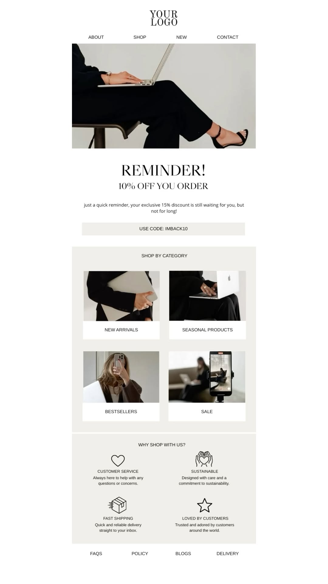 Aesthetic Email Marketing Designs