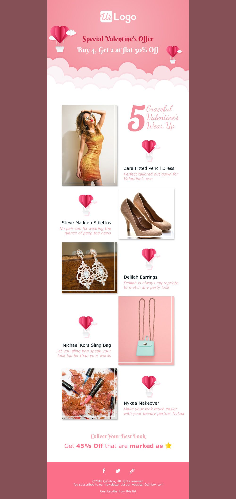 Valentine’s Day Email Templates