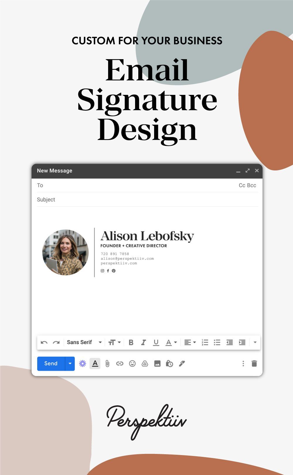Custom Email Signature Design for your Small Business