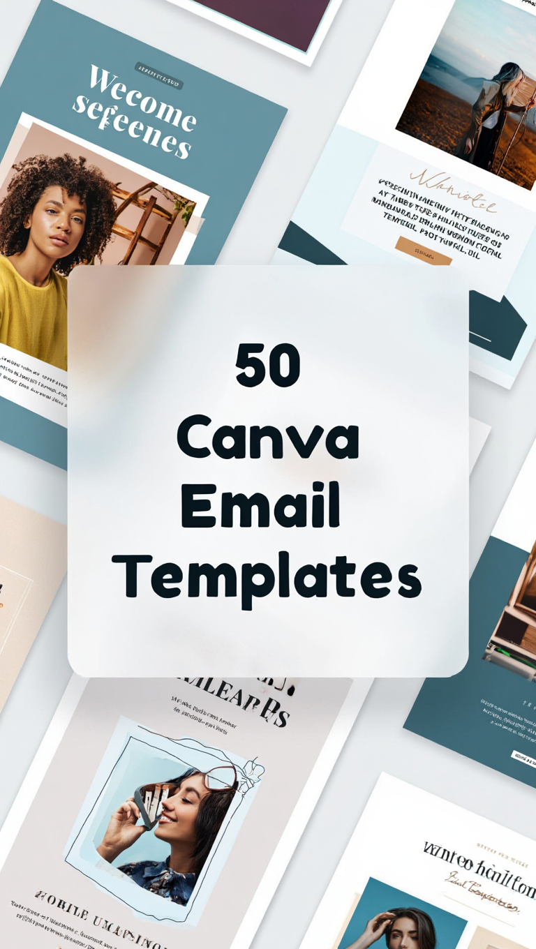 Black Friday Newsletter Email Templates Pack Preview Canva Bundle