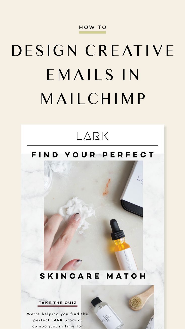 How To Design Creative MailChimp Emails  — Lindsay Scholz Studio | Brand & Website Design Studio.