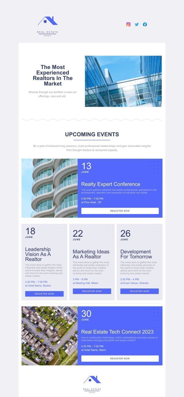 Versatile Email Newsletter & Invitation Design Ideas for Every Business