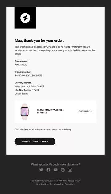 Free HTML Email Templates from Tabular’s Email Builder