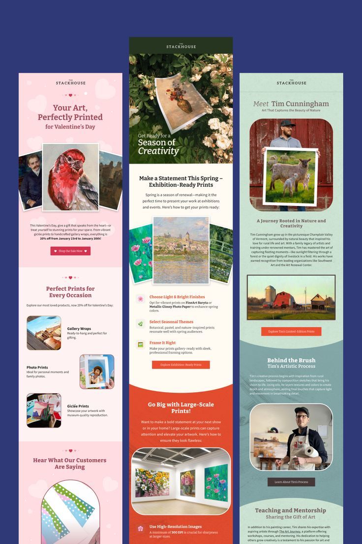 The Stackhouse Klaviyo Email Design