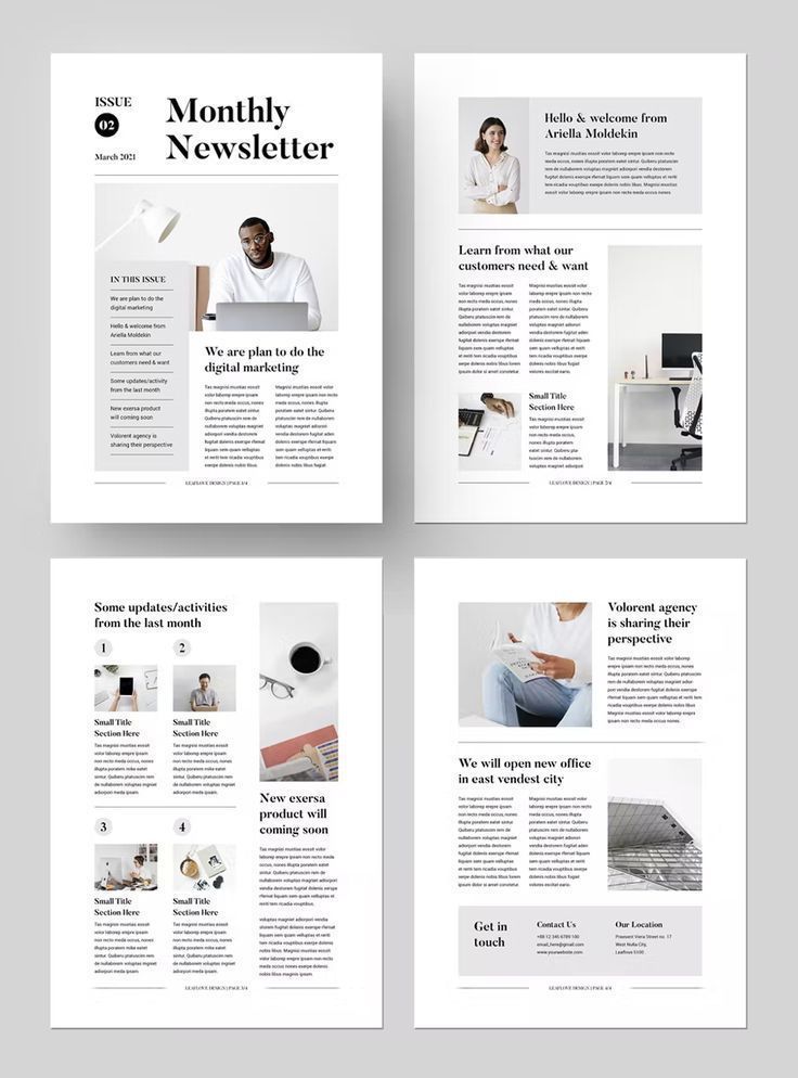 Professional Identity Enhanced Through Modern Email Newsletter
