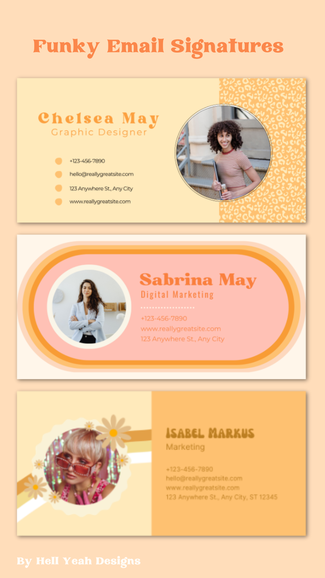 cute email signatures 🧡