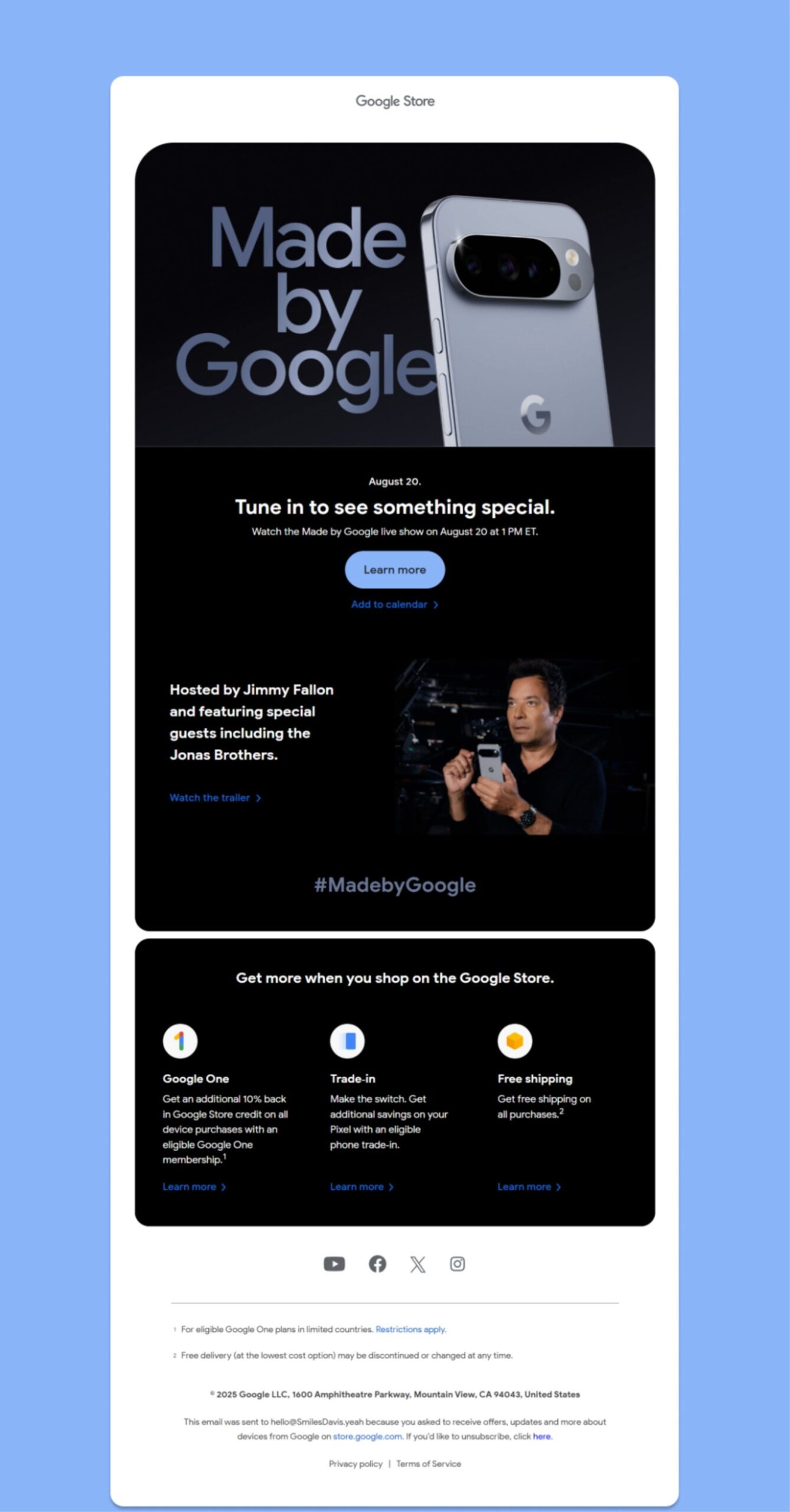 “Made by Google” Email: How to Tease a Product Launch Like a Pro