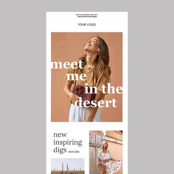 Desert Vibes Email Template – Alli Clough