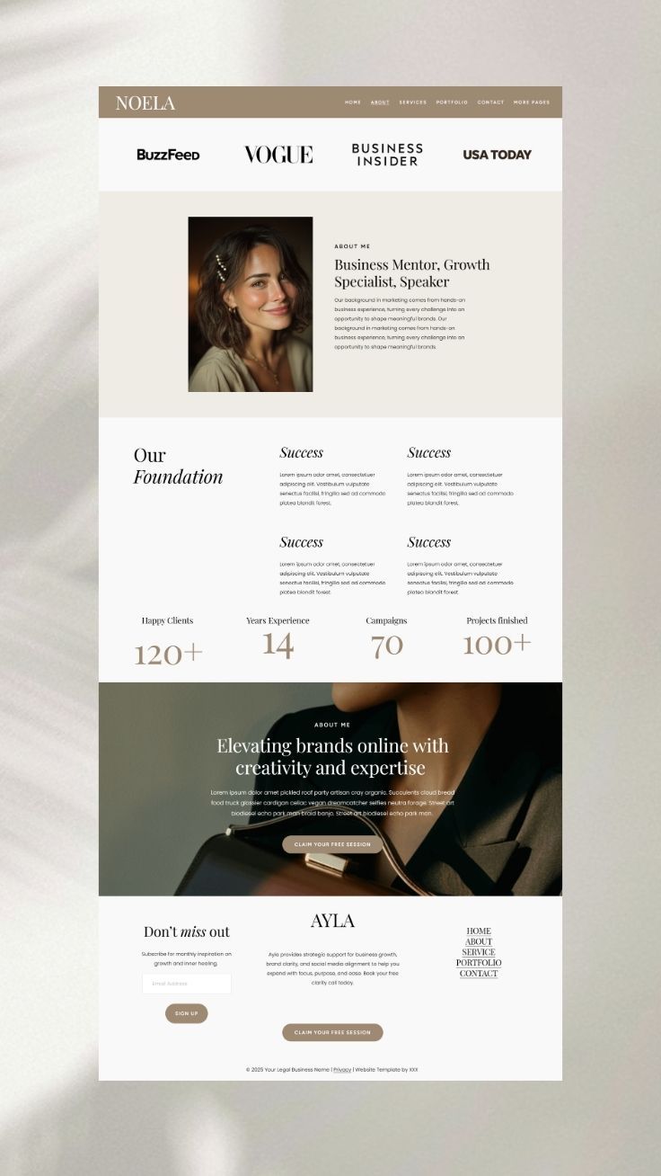 Smart Design Structure Behind Email Newsletter for Business