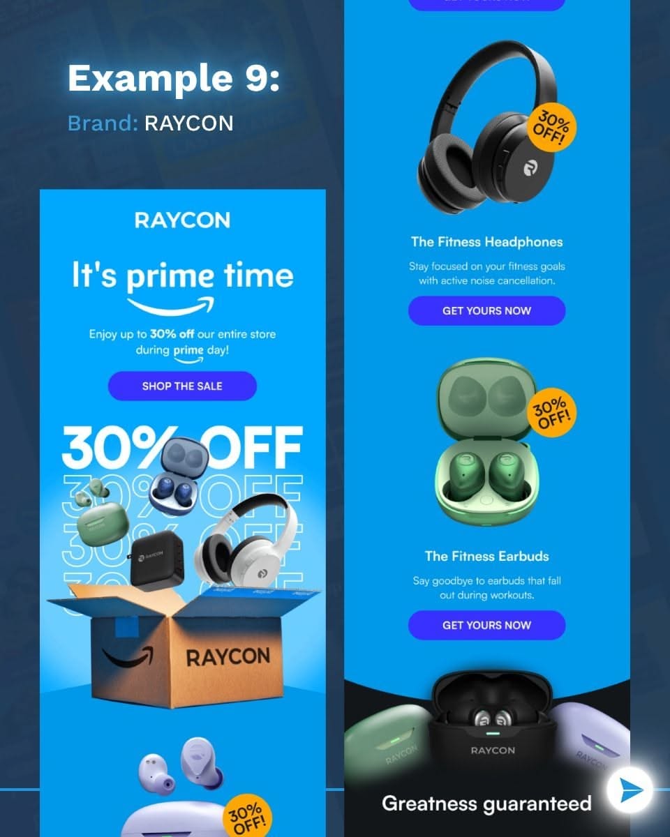 Eye-Catching Product Announcement Email Design