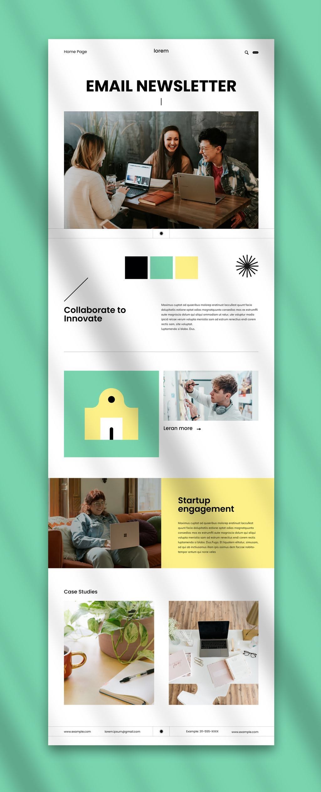 5 Modern Email Newsletter Templates for Your Inspiration