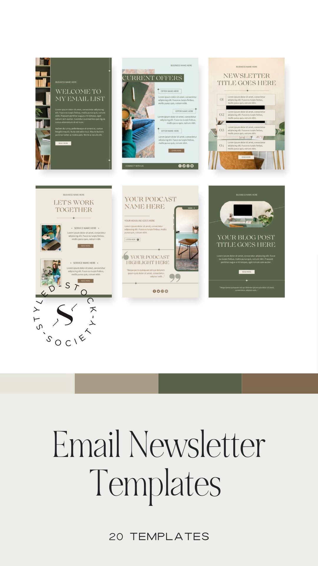 Editable Canva Email Templates for Campaigns & Newsletters 📩