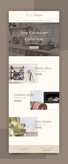 Free Vector | Creative ecommerce email template with photos