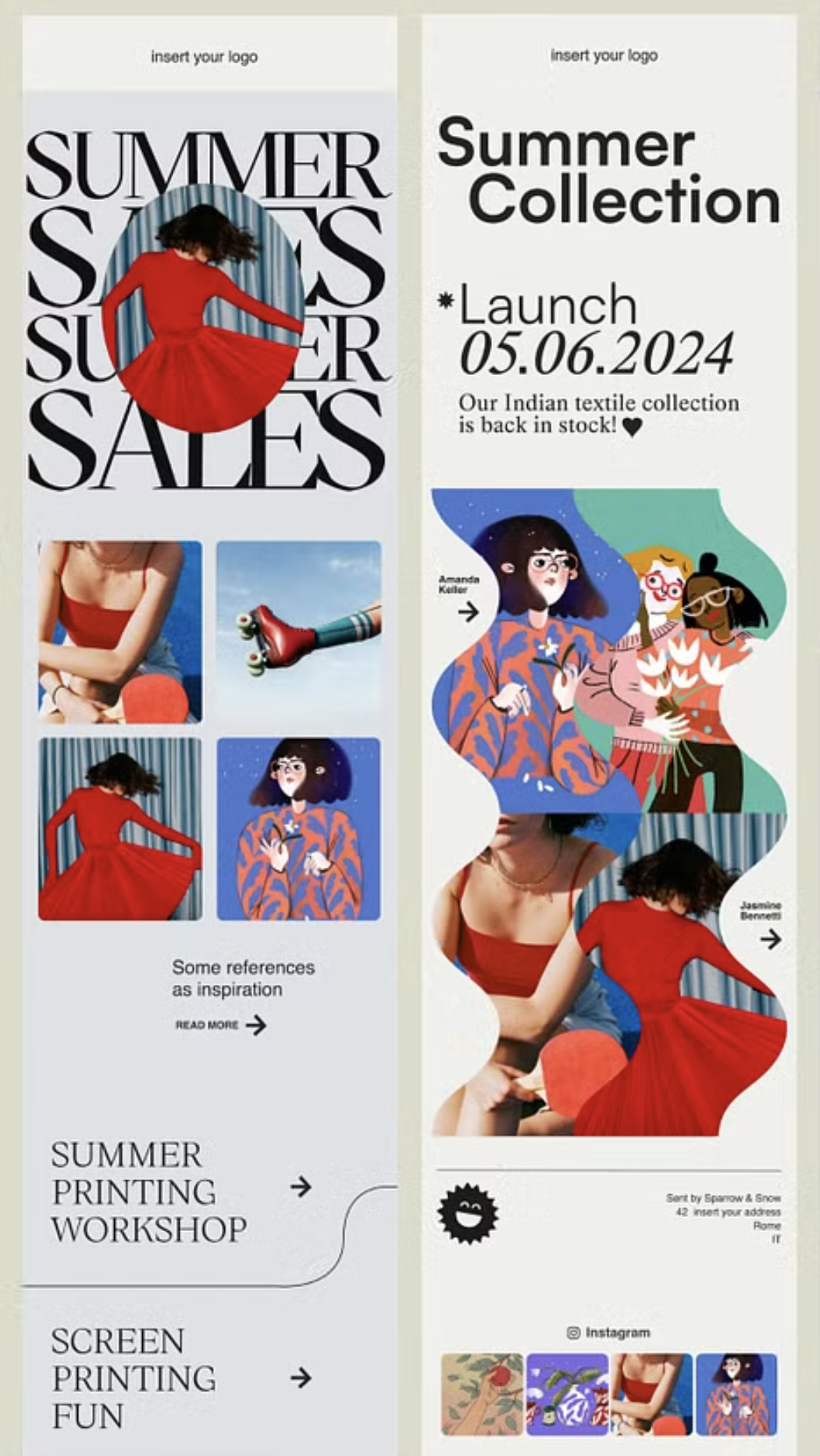 Fresh Visual Appeal Found in Email Newsletter for Business